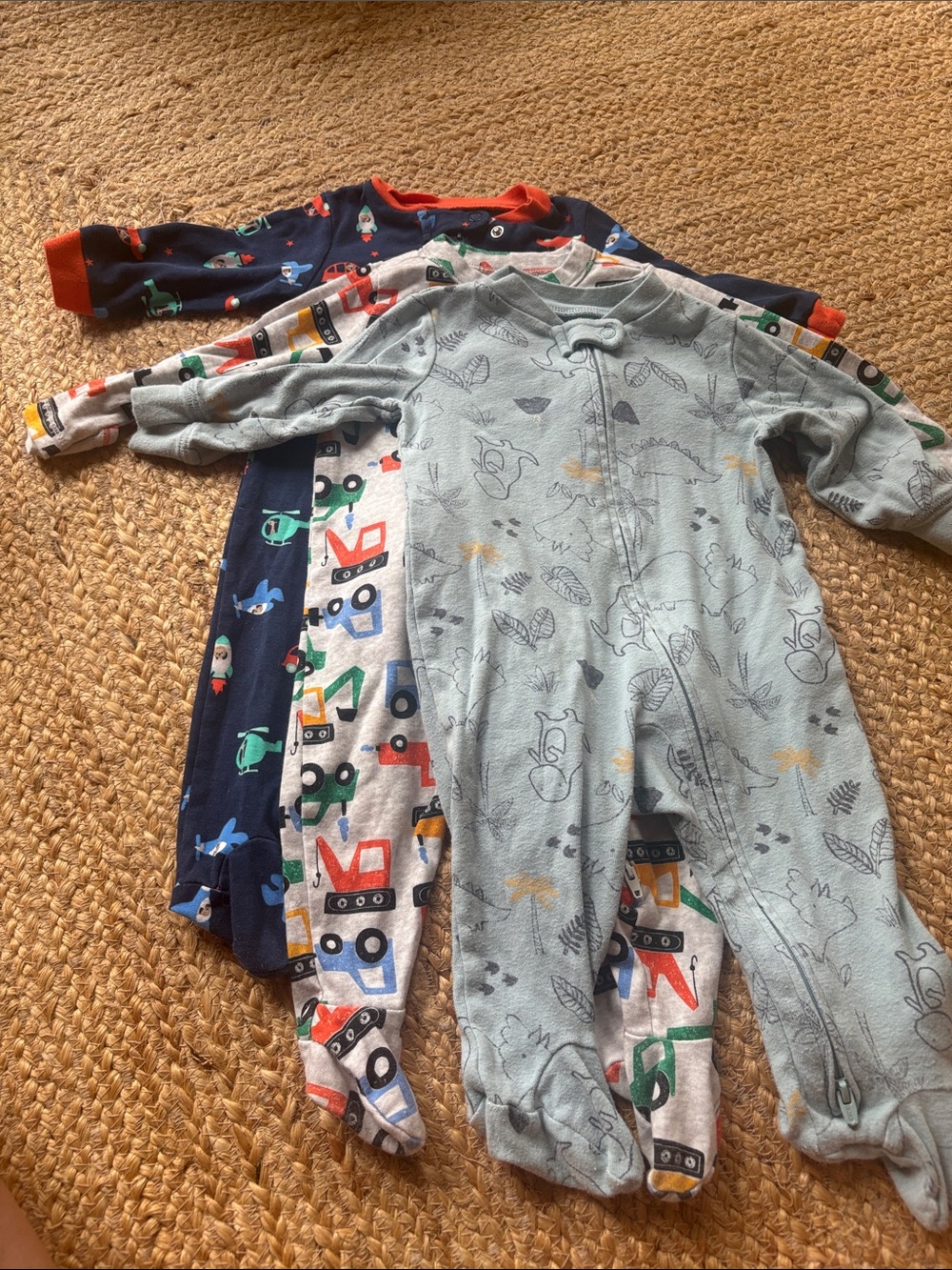 Three Footies, 3-6 mo